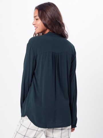 QS Blouse in Groen: terug