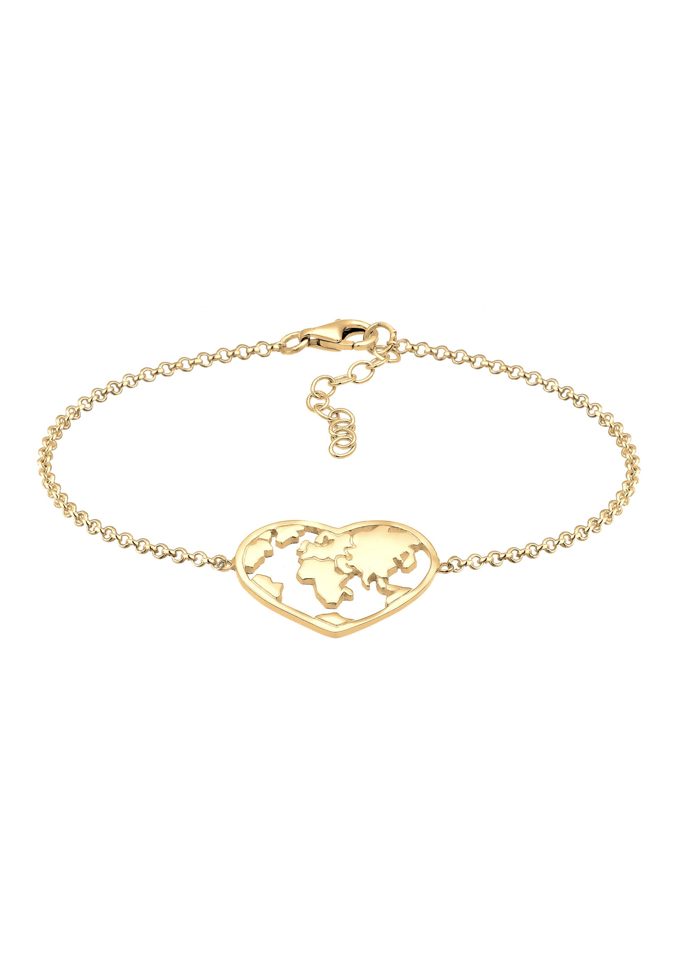 Bracelet 'Weltkugel' ELLI en or : devant