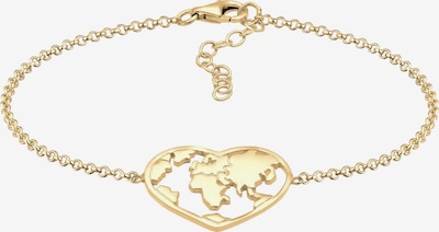 ELLI Bracelet 'Weltkugel' en or, Vue avec produit