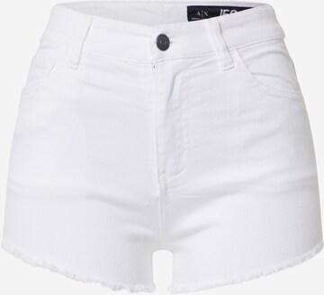 ARMANI EXCHANGE Slimfit Shorts '8NYJ59' in Weiß: predná strana