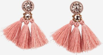 J. Jayz Earrings in Pink: front