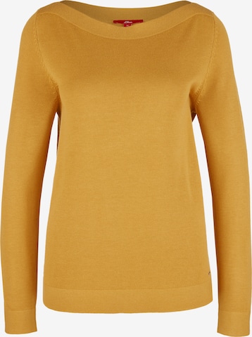 s.Oliver Pullover in Gelb: predná strana