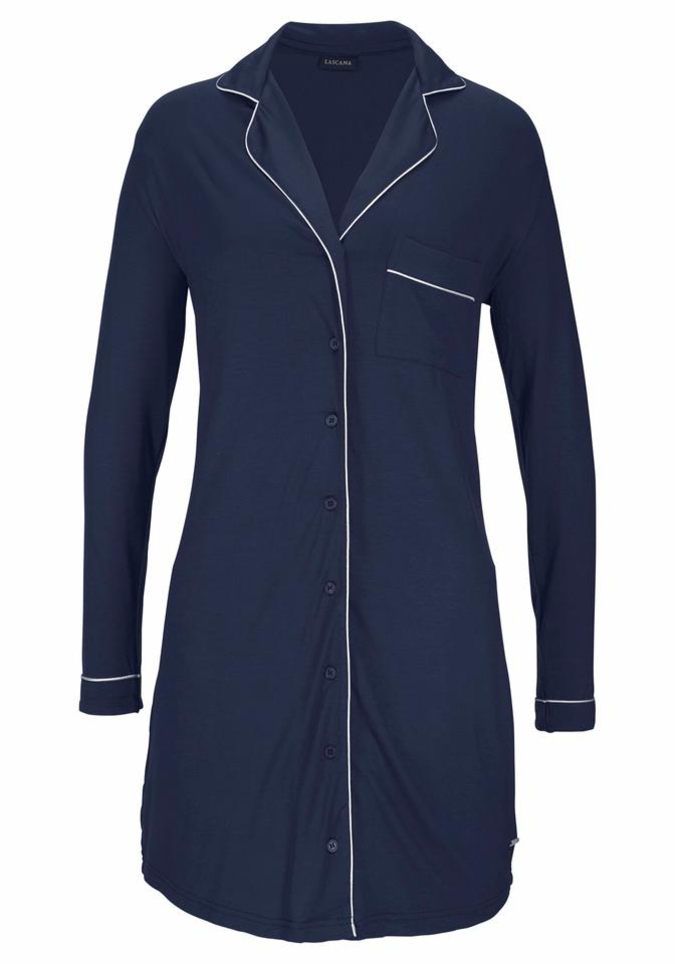 LASCANA - Nachthemd in marine