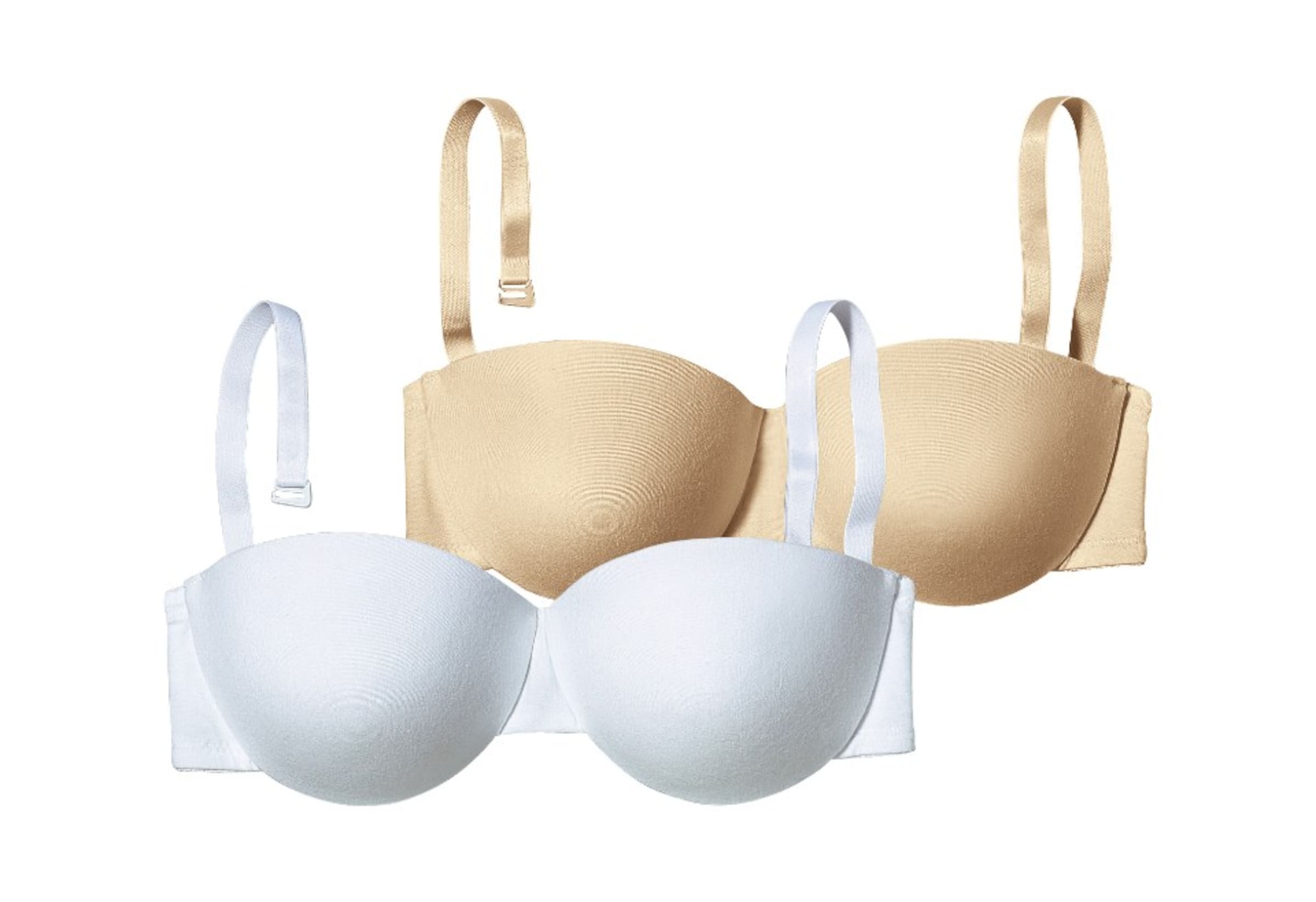 PETITE FLEUR Balkonetka Biustonosz w kolorze beżowy: przód