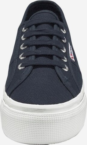 SUPERGA Platform trainers in Blue