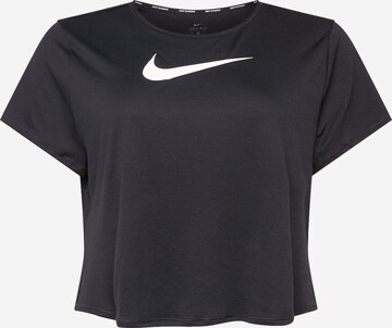 Nike Sportswear Λειτουργικό μπλουζάκι σε μαύρο: μπροστά