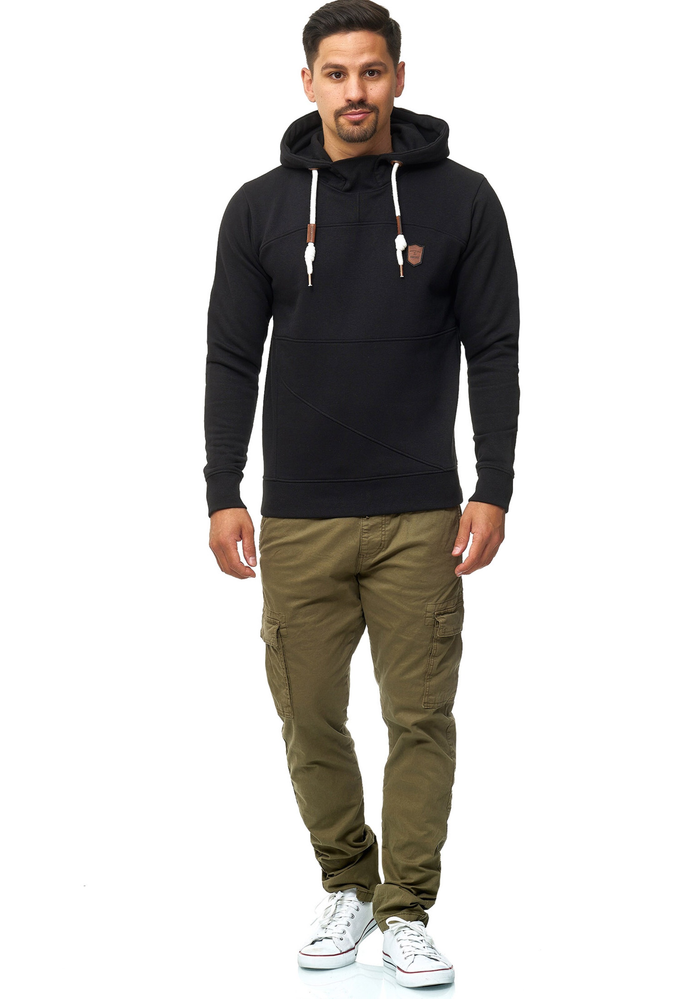 INDICODE JEANS Regular Hose 'Broadwick' in Grün