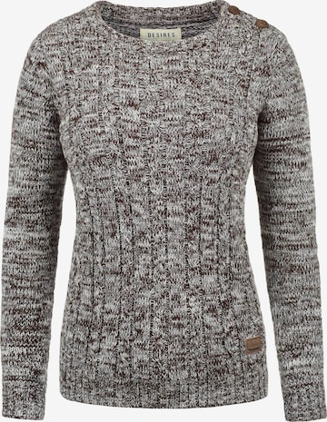 DESIRES Sweater 'Phia' in Grey: front