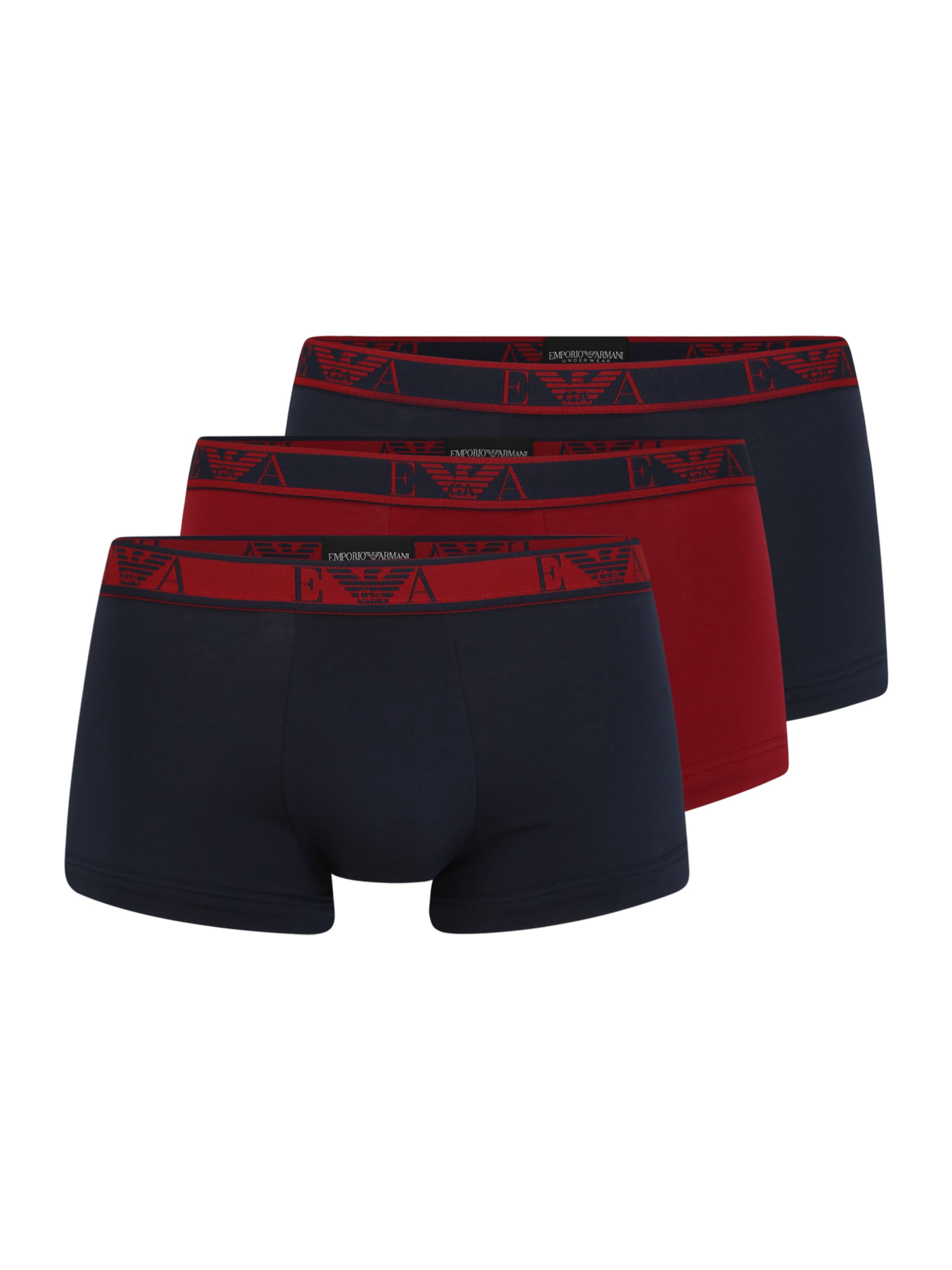 Emporio Armani Regular Boxershorts in Blauw: voorkant