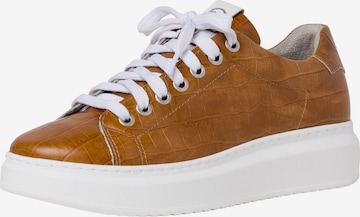 TAMARIS Sneakers laag in Bruin: voorkant