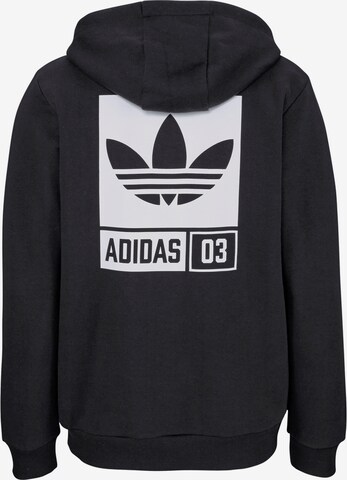 ADIDAS ORIGINALS Sweatjacke in Schwarz