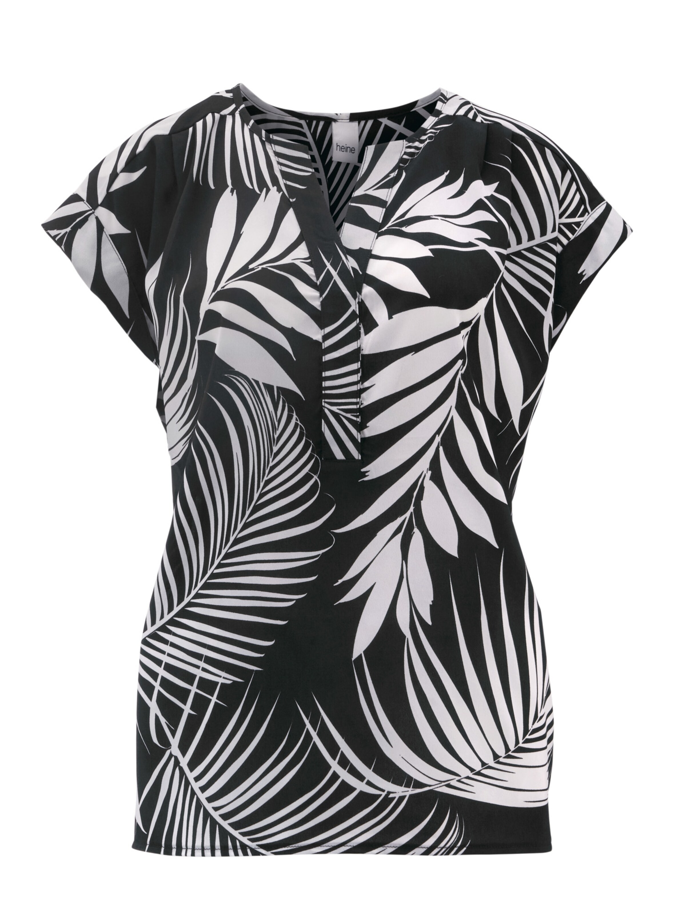 heine - Bluse in schwarz