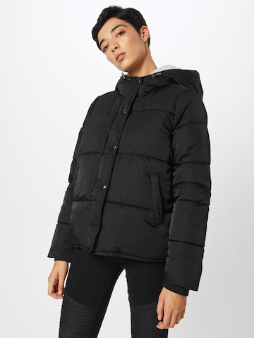 Veste d’hiver 'CARO' OBJECT en noir : devant