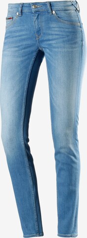 Tommy Jeans Skinny Jeans i blå: framsida