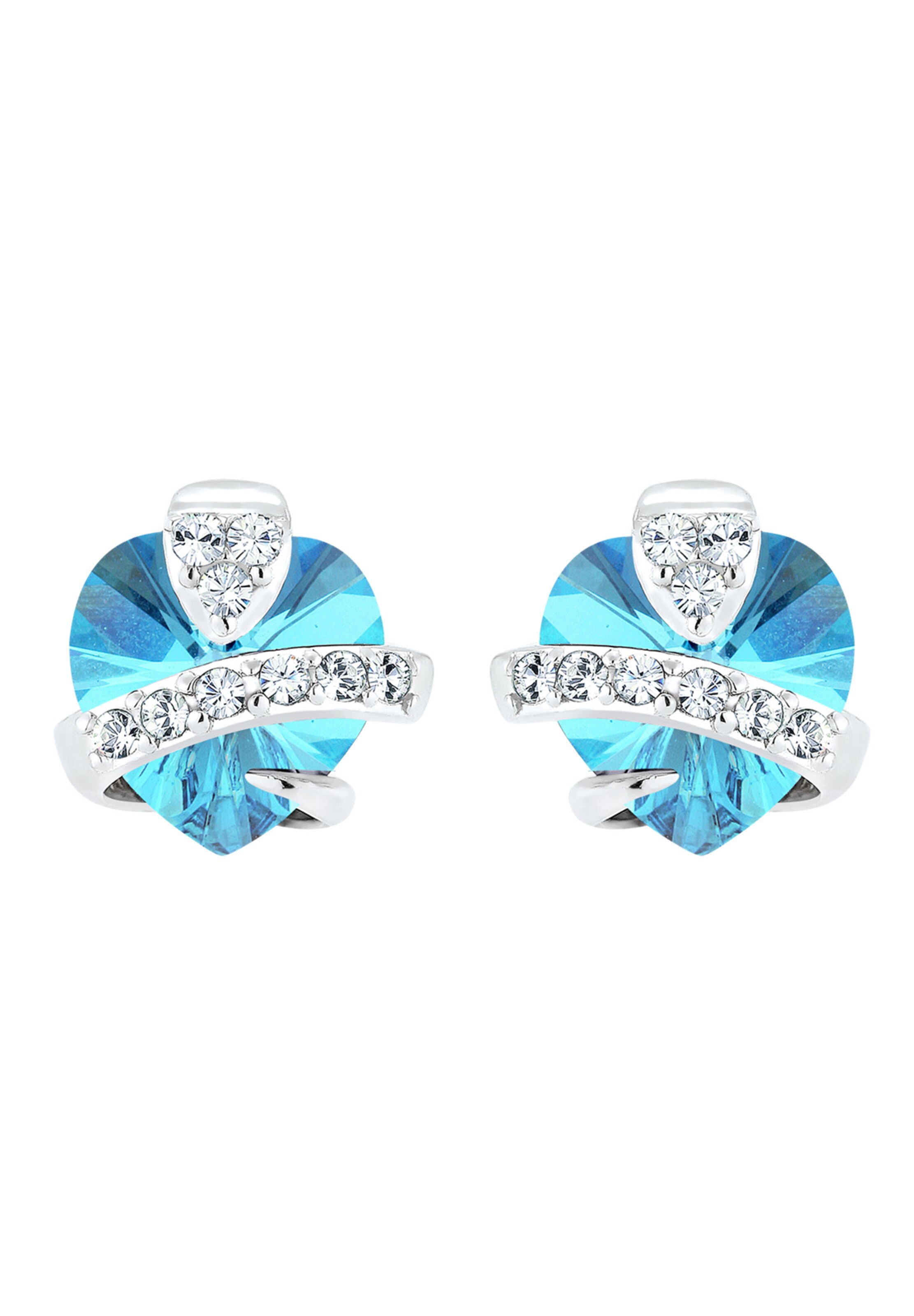 Boucles d'oreilles ELLI en bleu : devant