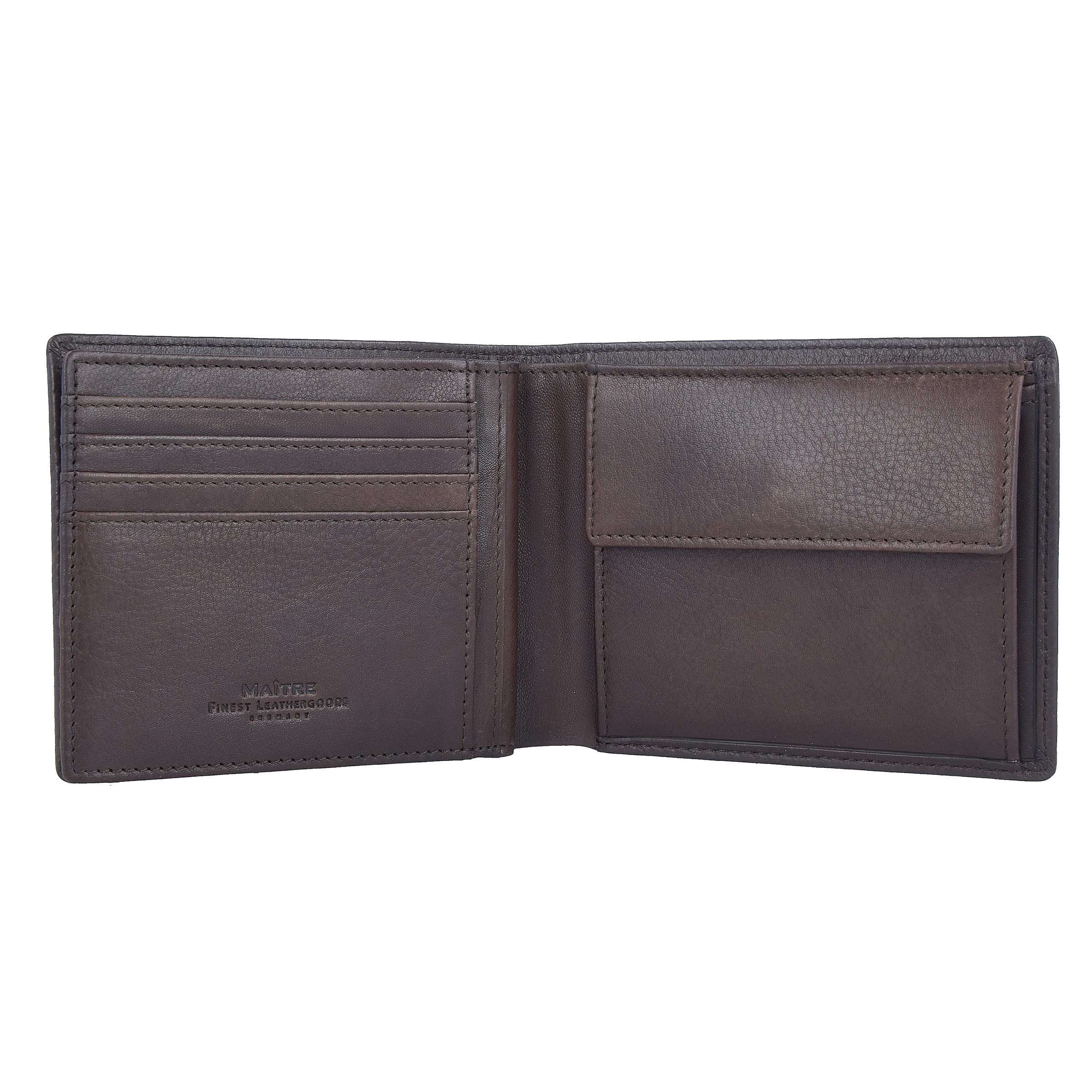 Maître Wallet 'Grumbach Gathman' in Brown