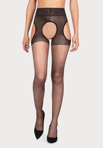 Ouvert PETITE FLEUR en noir : devant