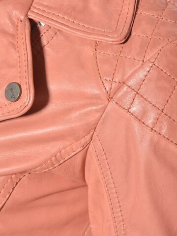 Maze Lederjacke 'Ibiza' in Pink