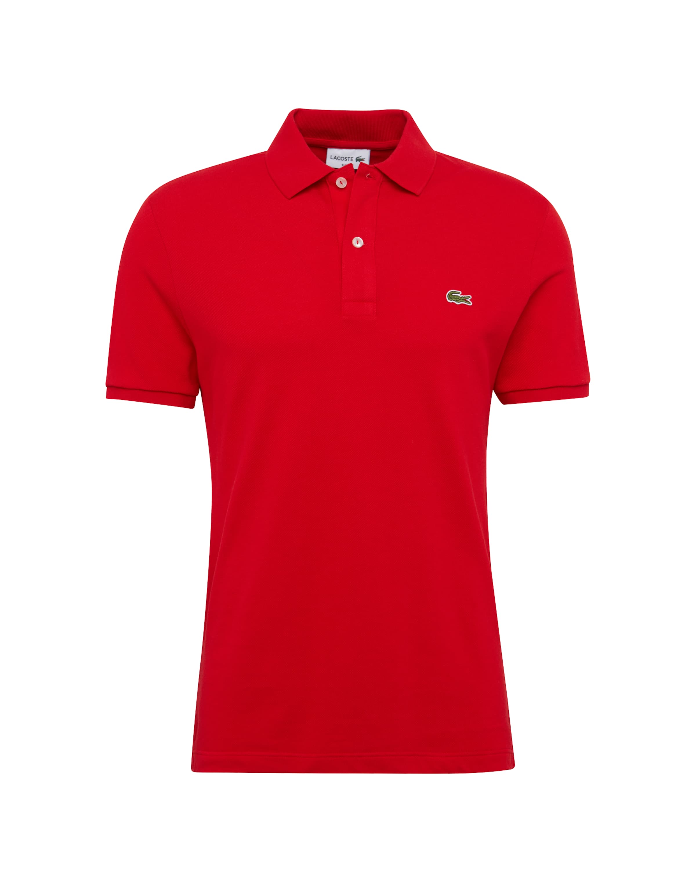 Slim fit Maglietta di LACOSTE in rosso: frontale