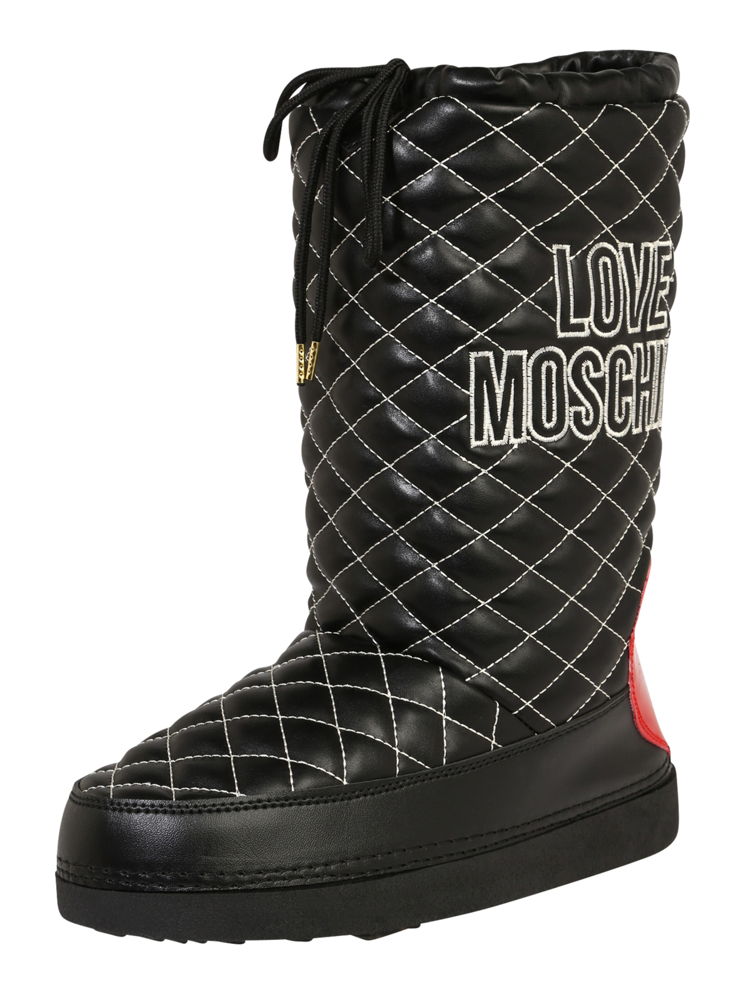 Love Moschino - Snowboots 'SKI BOOT' in de kleur Zwart