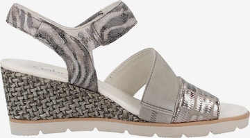 GABOR Strap Sandals in Grey