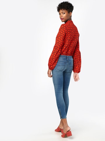 DIESEL Slimfit Jeans in Blau: Rückseite
