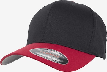 Flexfit Cap in Schwarz: predná strana