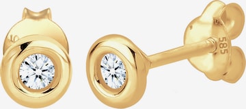 Elli DIAMONDS Oorbellen in Goud