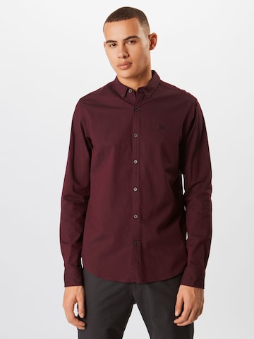 Iriedaily Regular fit Overhemd 'Samuel' in Rood: voorkant