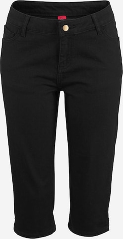 BEACH TIME Skinny Jeans 'Beachtime' in Black: front