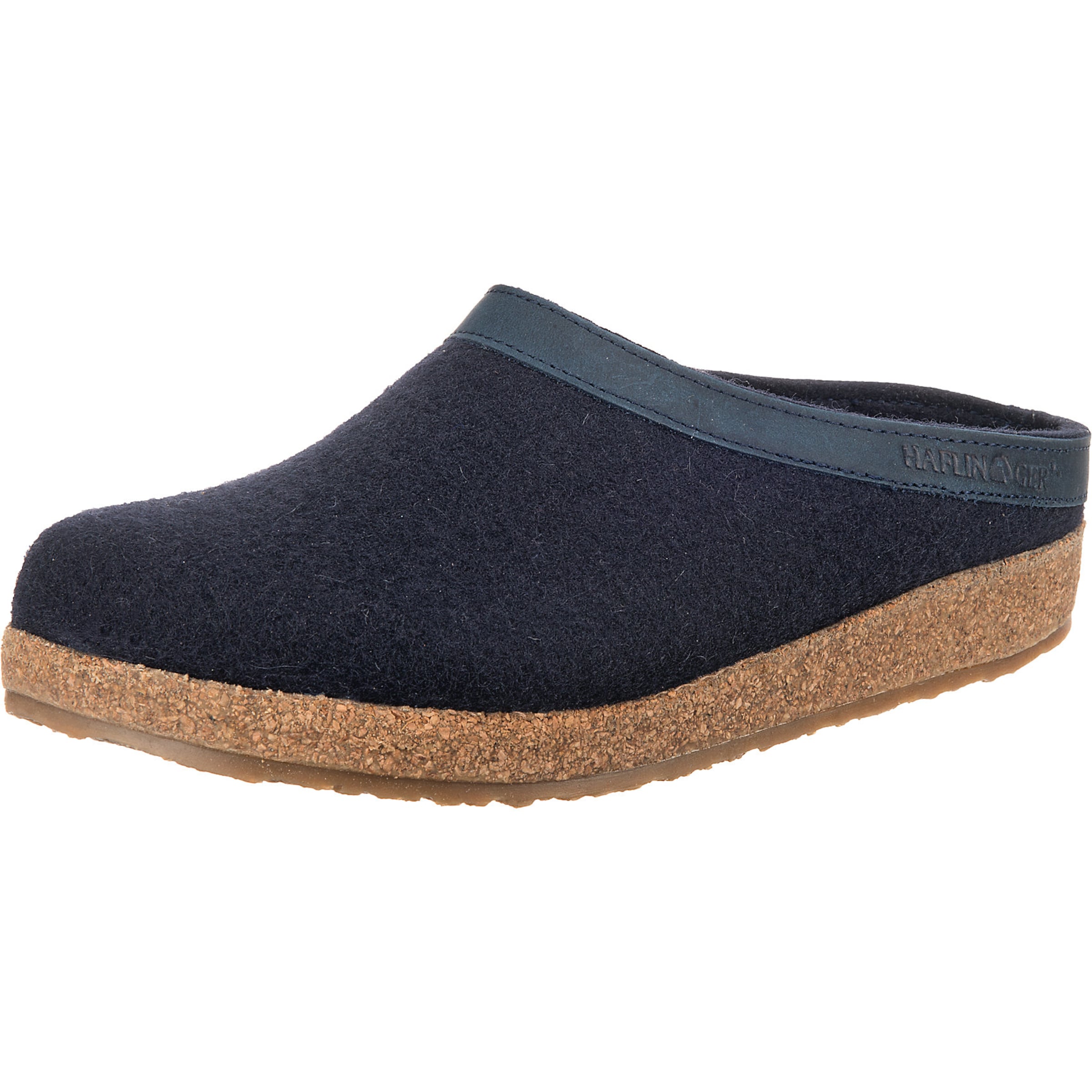 HAFLINGER Hausschuh 'Torben' in Blau: Vorderseite
