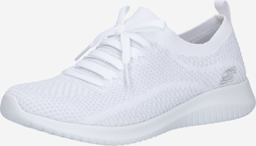 SKECHERS Platform trainers 'Salutations' in White: front