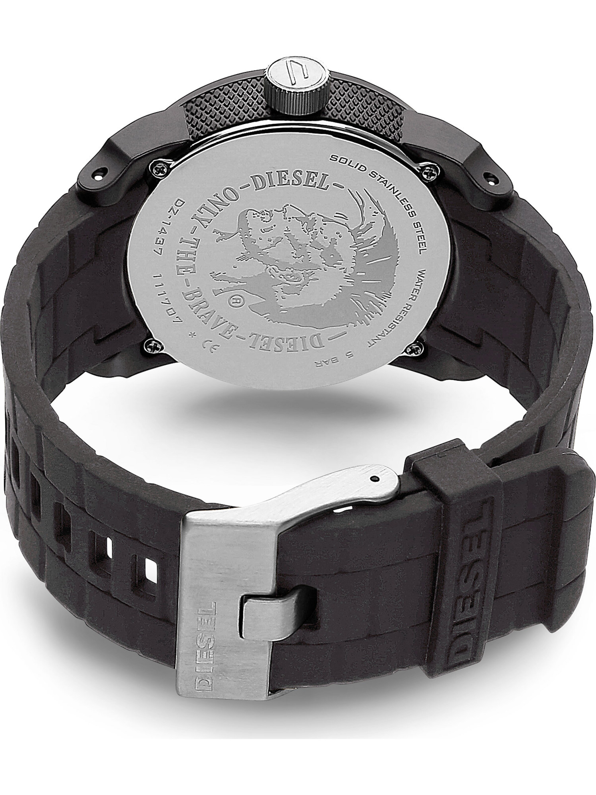 DIESEL Analoog horloge in Zwart