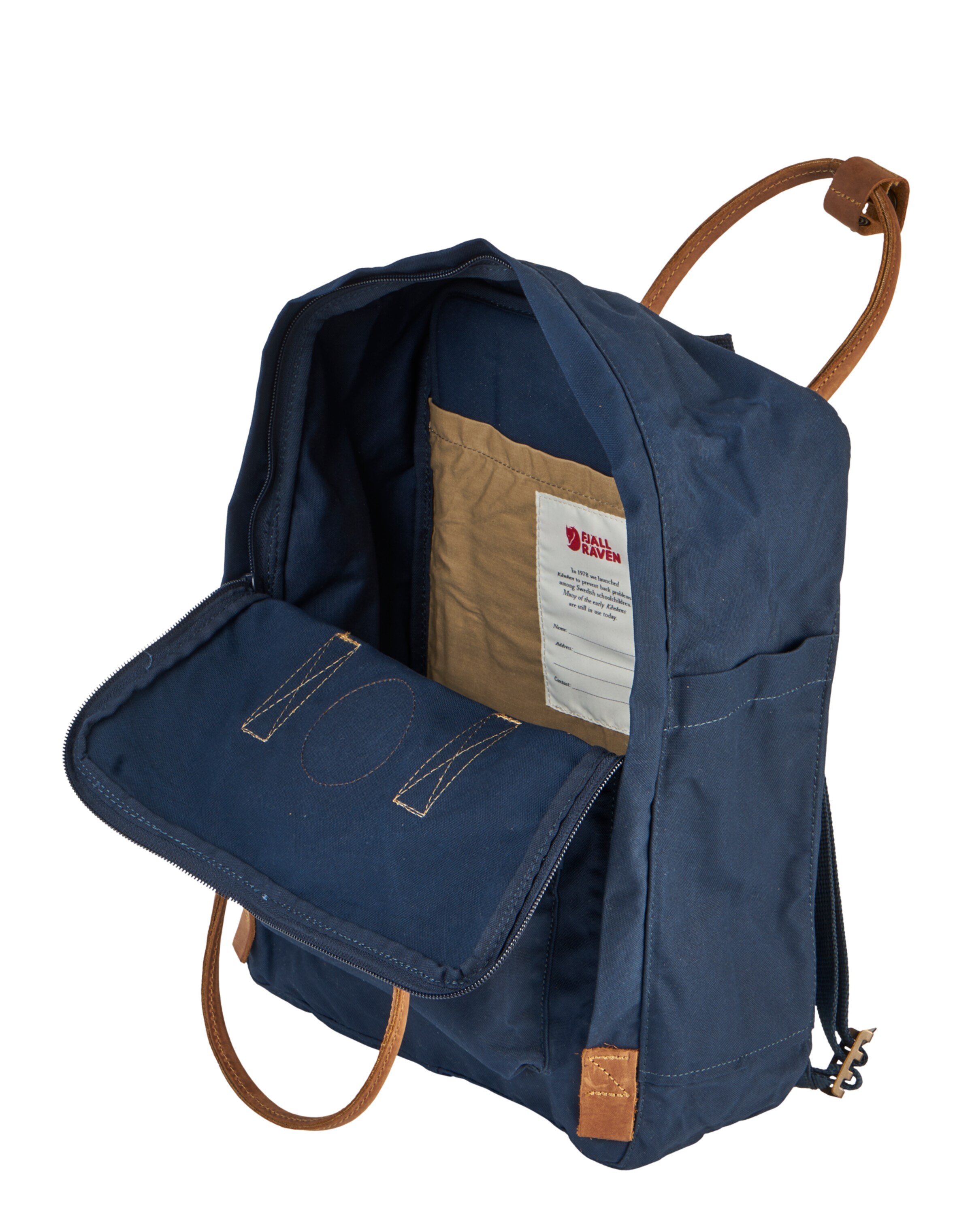 Zaino 'Kånken No.2' di Fjällräven in blu