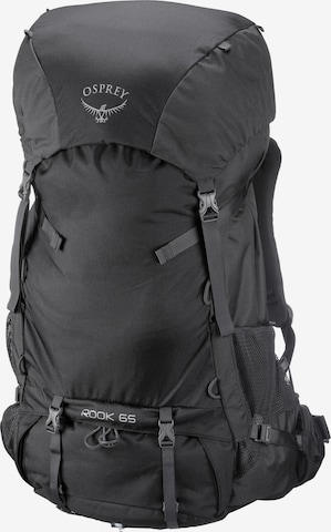 Osprey Sports Backpack 'Rook 65' in Black: front