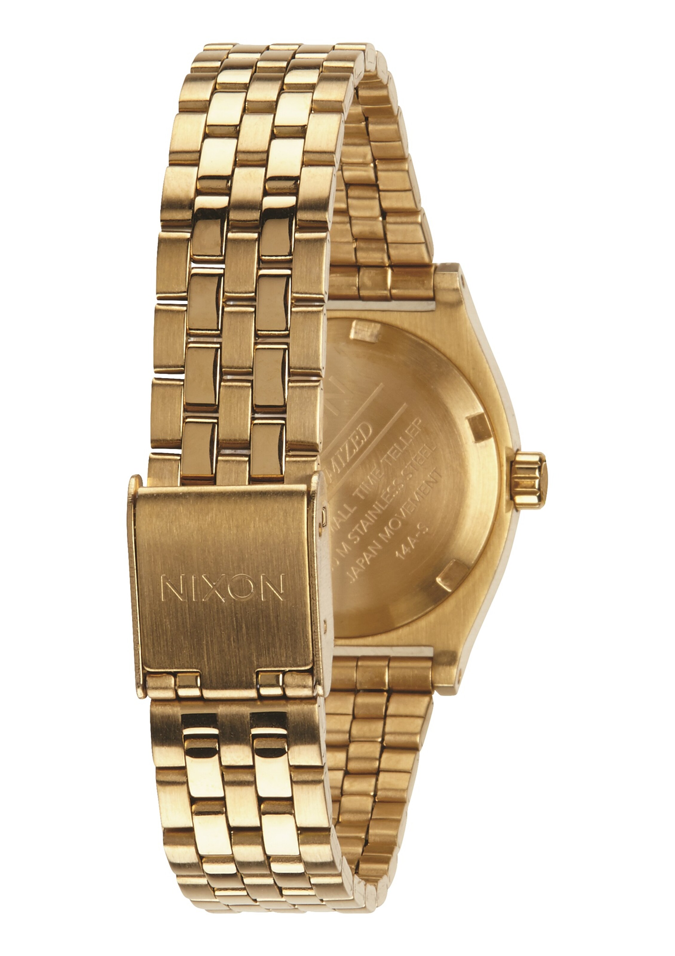 Nixon Analog klocka 'Small Time Teller' i guld