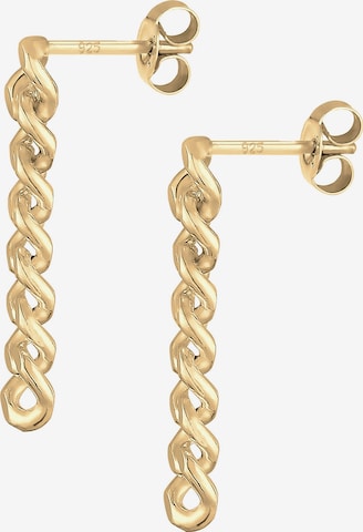 ELLI Ohrringe 'Twisted' in Gold