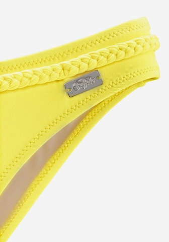 BUFFALO Bikinihousut 'Happy' värissä keltainen