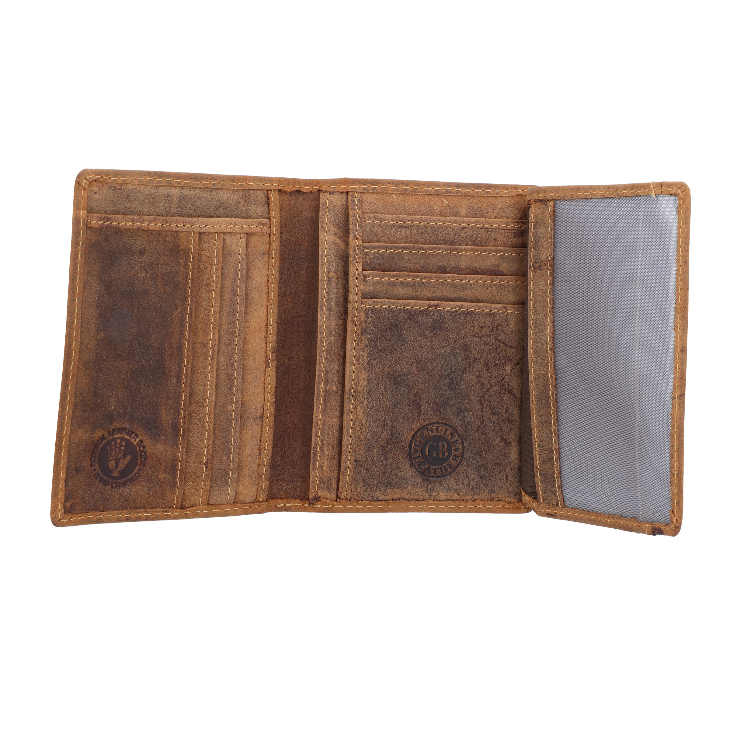 GREENBURRY Portemonnee in Bruin