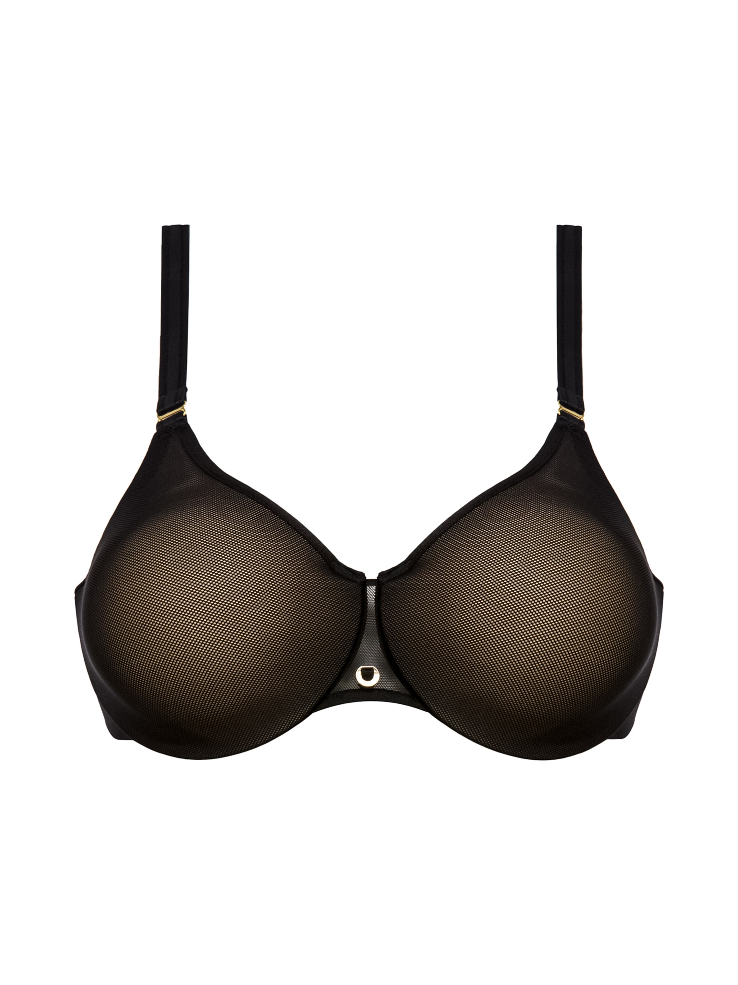 Chantelle - BH 'C Magnique Sexy' in de kleur Zwart