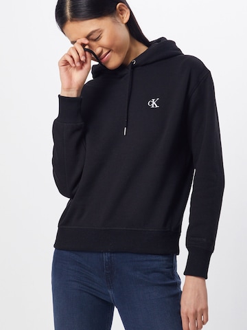 Sweat-shirt Calvin Klein Jeans en noir