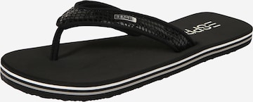 ESPRIT T-Bar Sandals in Black: front