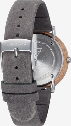 Kerbholz Analog Watch in Grey