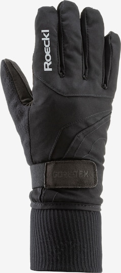 Roeckl Sporthandschuhe in schwarz / weiß, Produktansicht