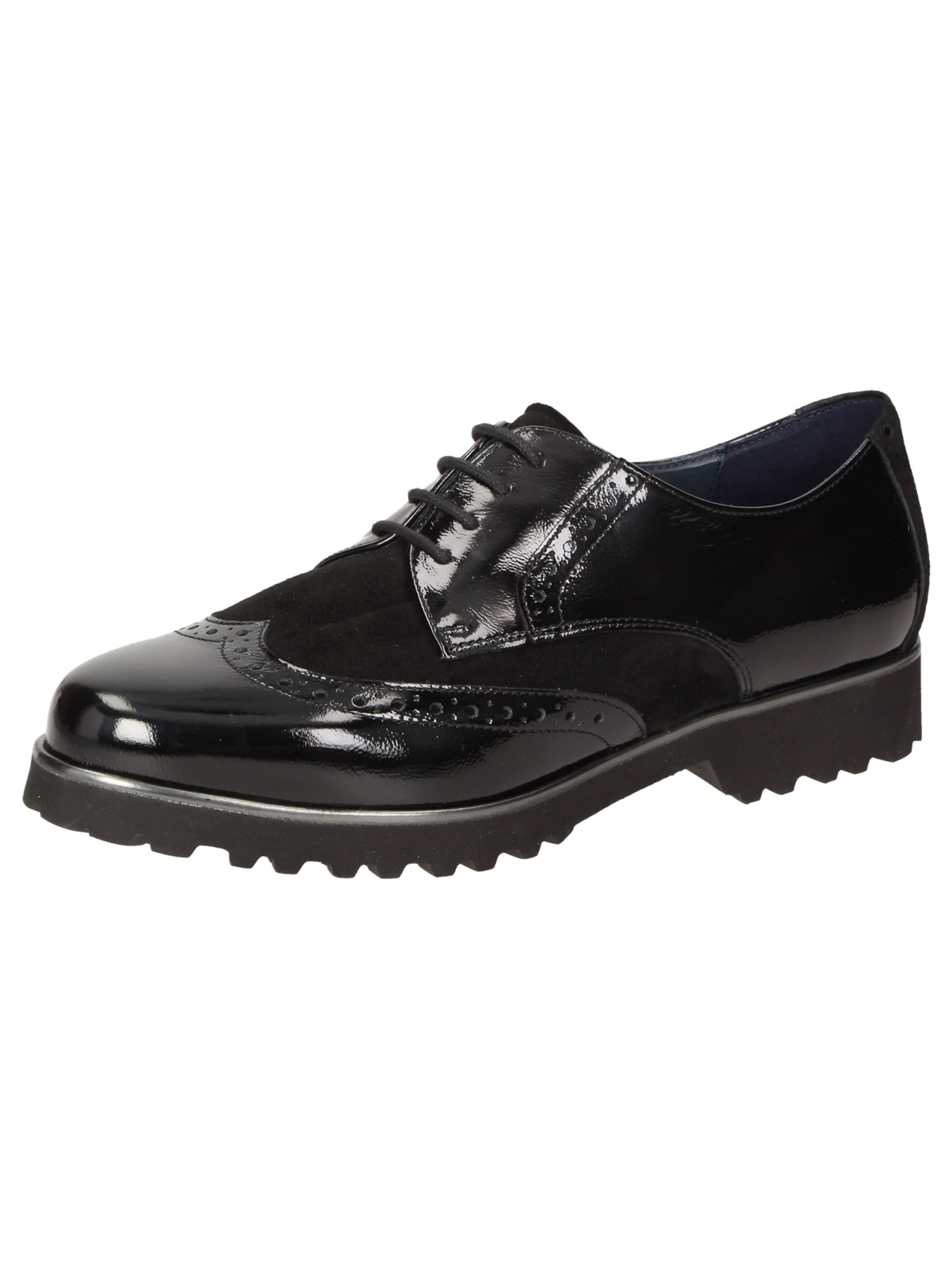 SIOUX Schnürschuh ' Meredith-703-XL ' in Schwarz: Vorderseite