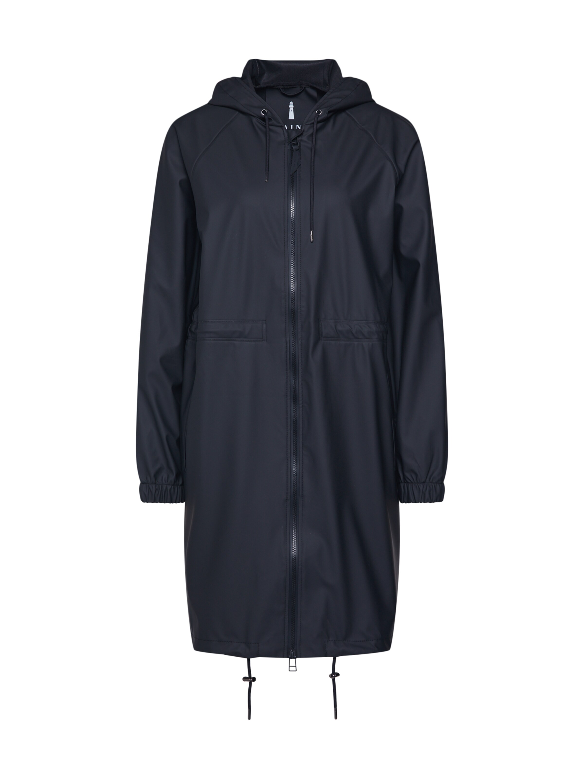 RAINS - Regenmantel in schwarz