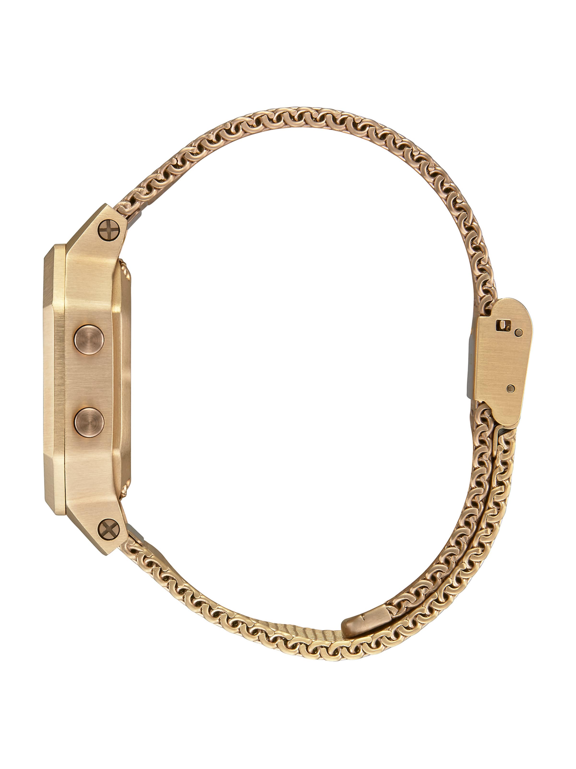 Nixon Digitaal horloge 'Siren Milanese' in Goud: bovenkant