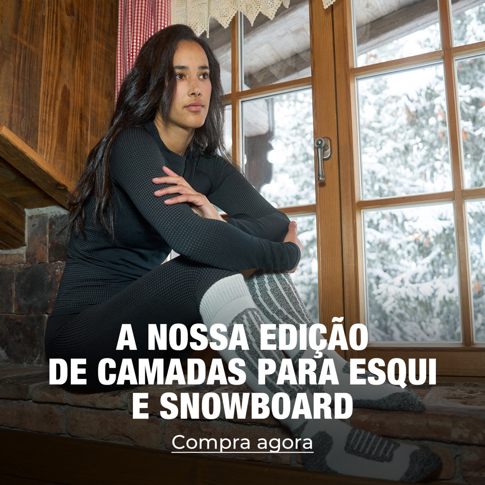 Roupa, equipamento, acessórios e muito mais Os teus artigos essenciais de esqui e snowboard