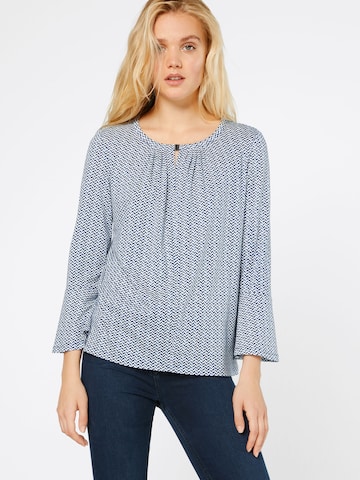 TOM TAILOR Shirt in Blau: Vorderseite