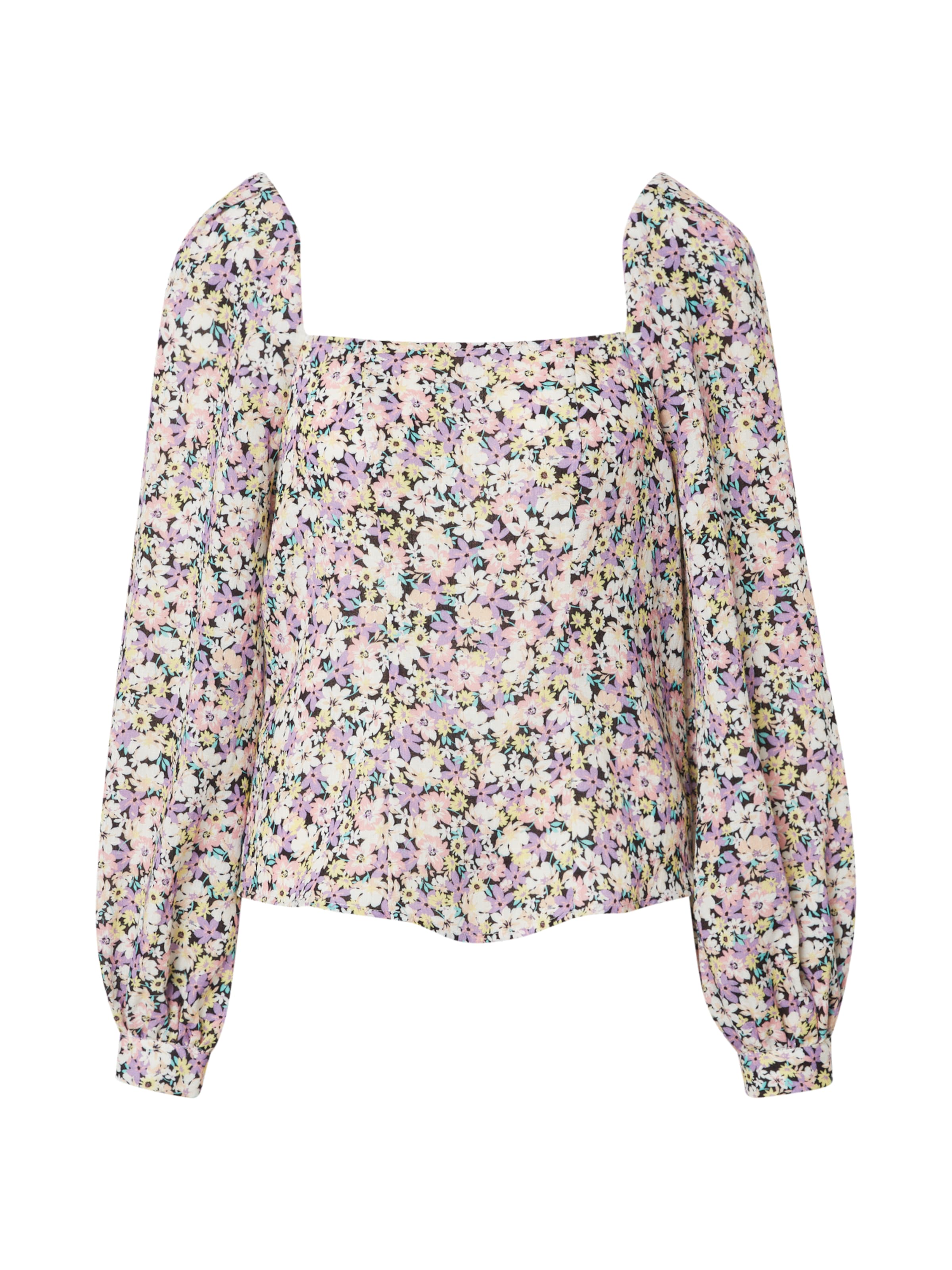 EDITED Bluse  'Edda' in Mischfarben: Vorderseite